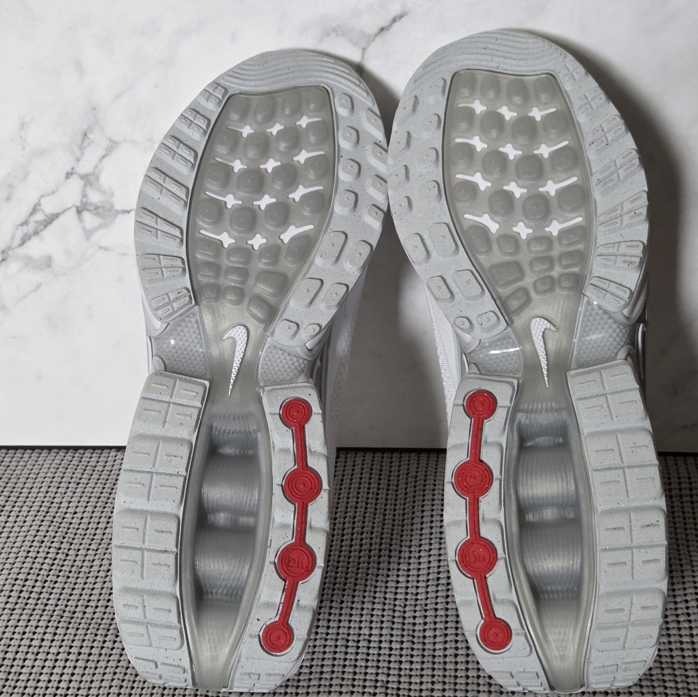Nike Air Max Dn Mens Sneaker Shoes White Metallic Silver 10.5 - Picture 8 of 9